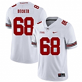 Ohio State Buckeyes 68 Taylor Decker White Nike College Football Jersey Dzhi,baseball caps,new era cap wholesale,wholesale hats